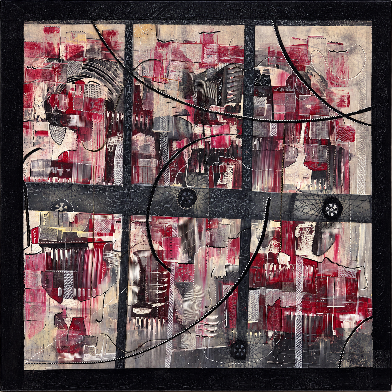 L’ombre écrit en rouge